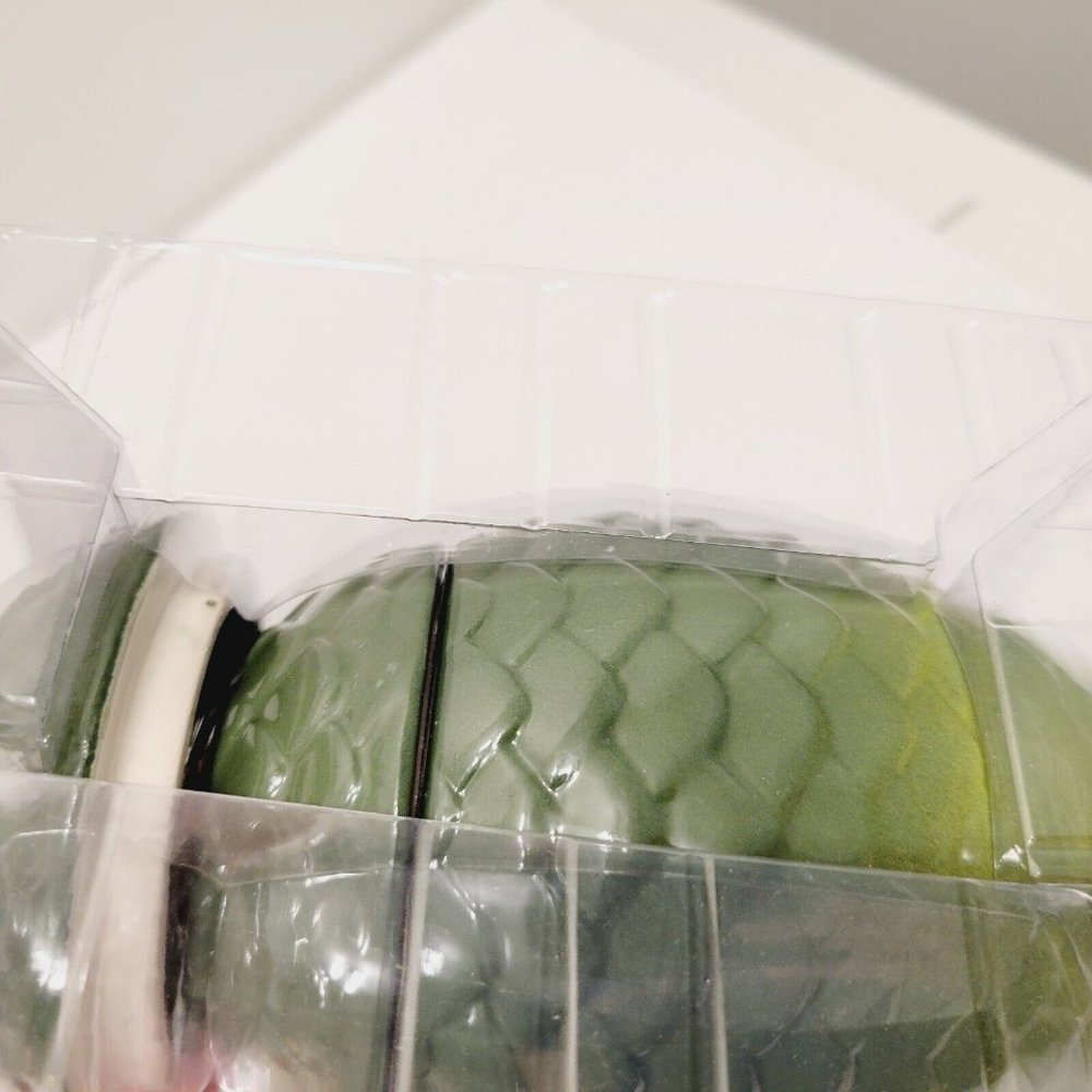 Dragon Egg Ceramic Toothbrush Holder Storage Kit Green Scales Geek Fuel Excl - Picture 3 of 6